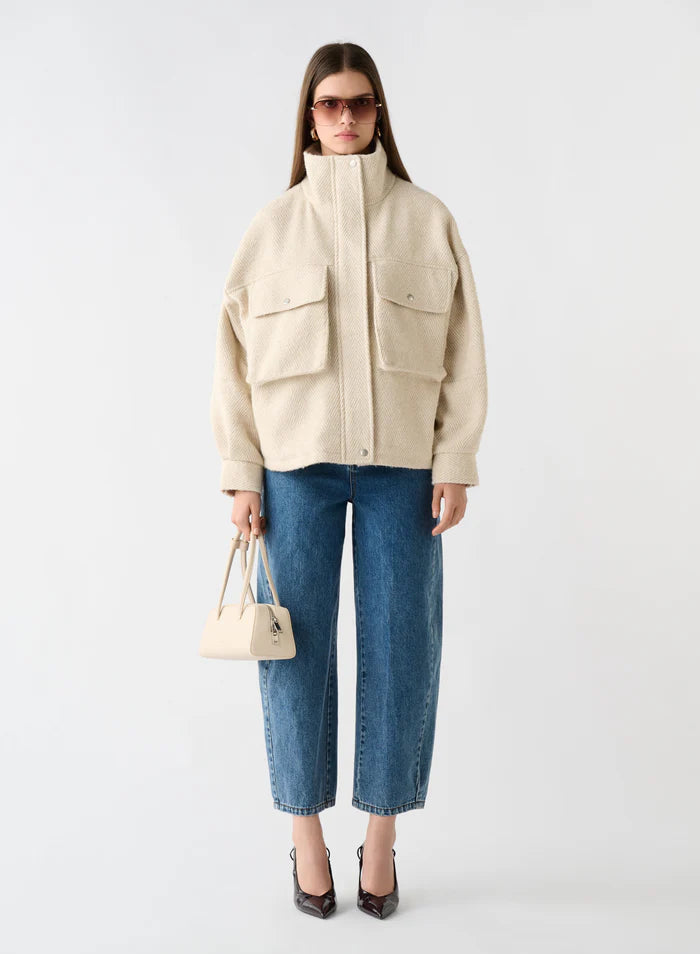 Esmaee Getaway Jacket Cream