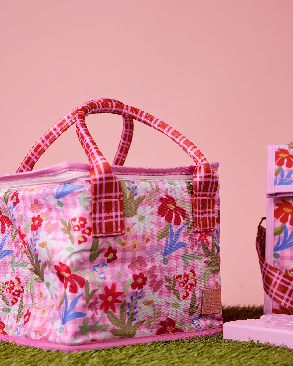 The Somewhere Co Flowerburst Lunch Bag