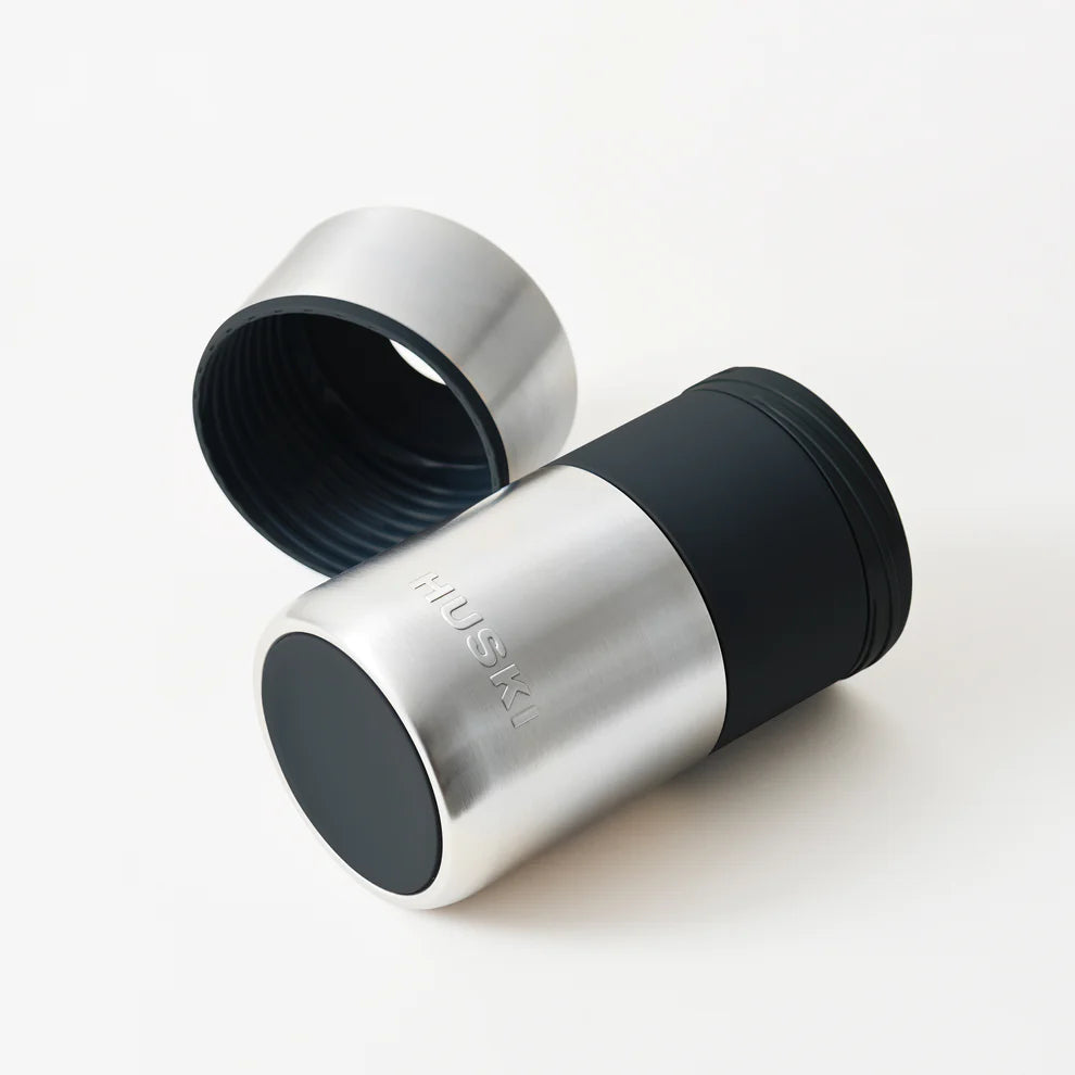 Huski Wine Cooler Brushed Silver