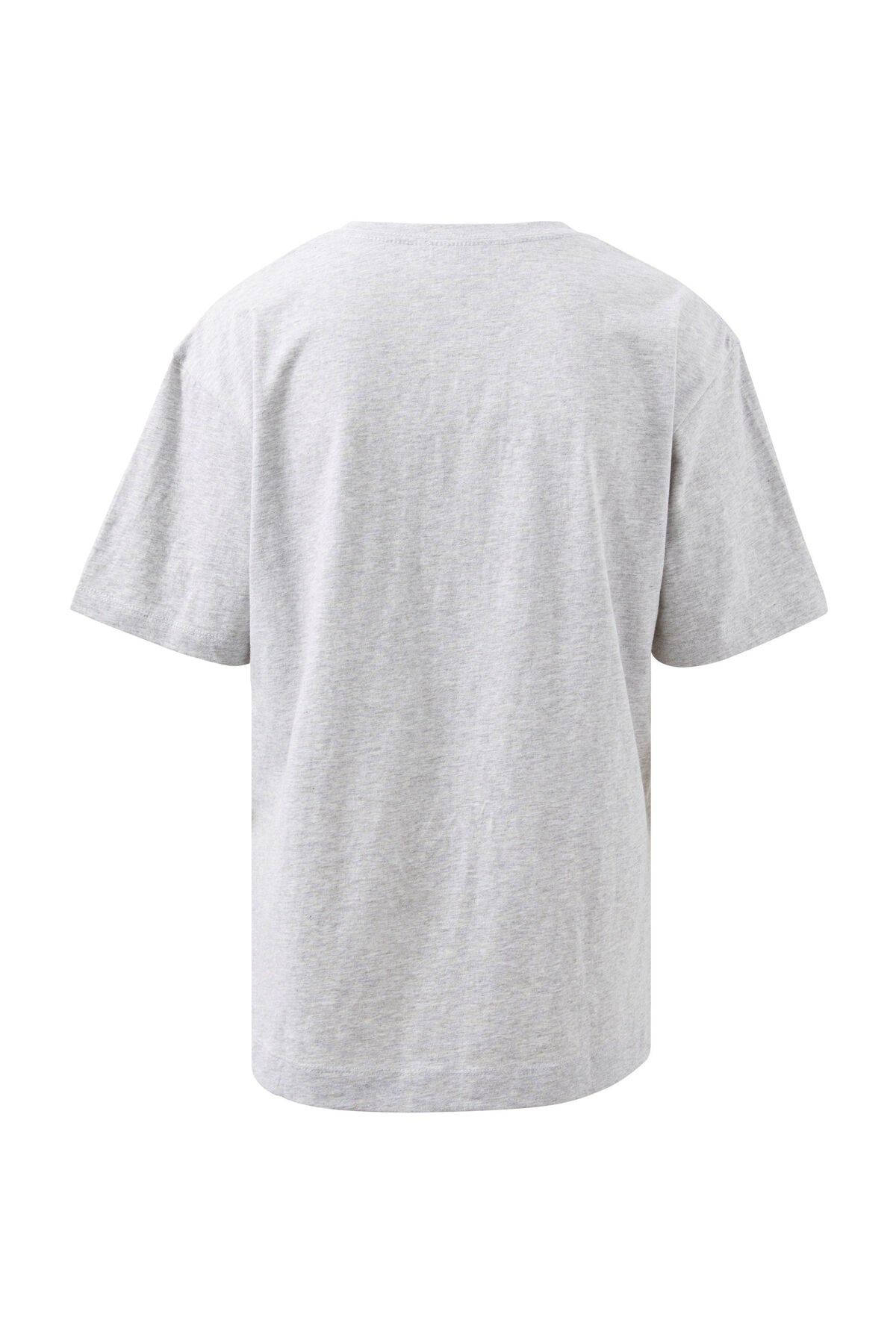 Ceres Stevie Slouchy Tee Cloud Marle/CL Crest Print