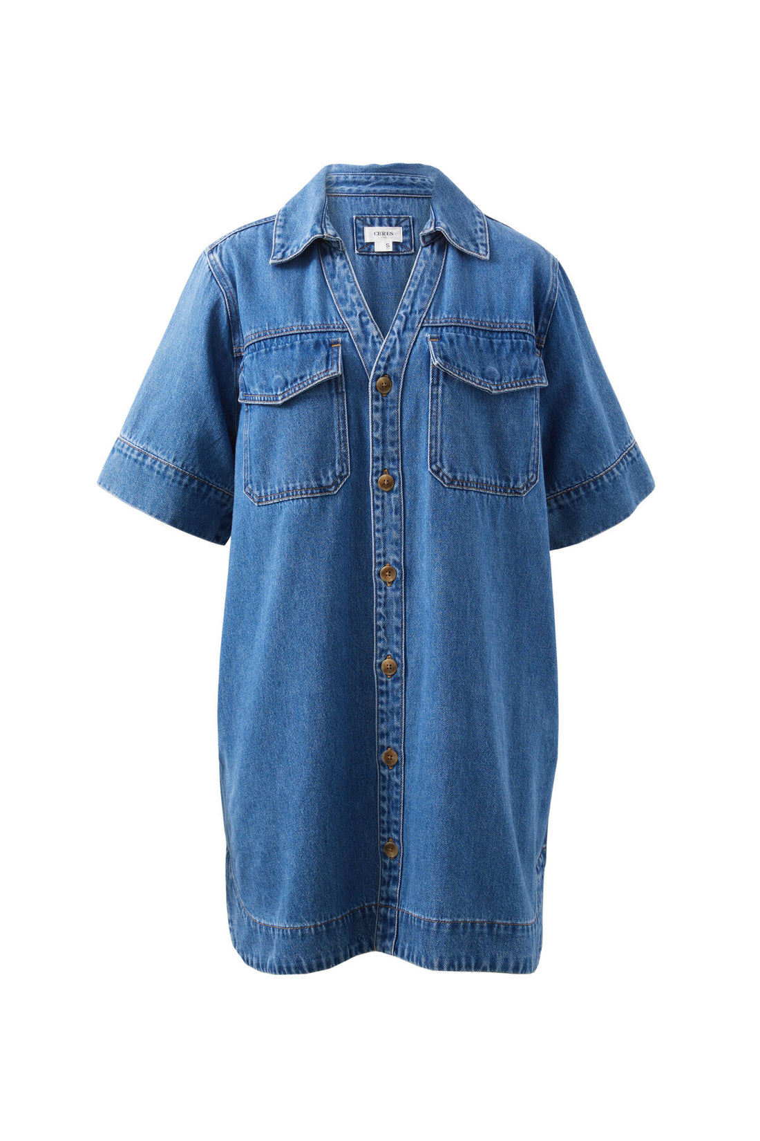 Ceres Sammy Relaxed Shirt Dress