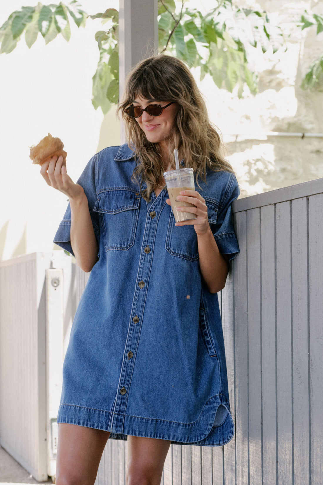 Ceres Sammy Relaxed Shirt Dress