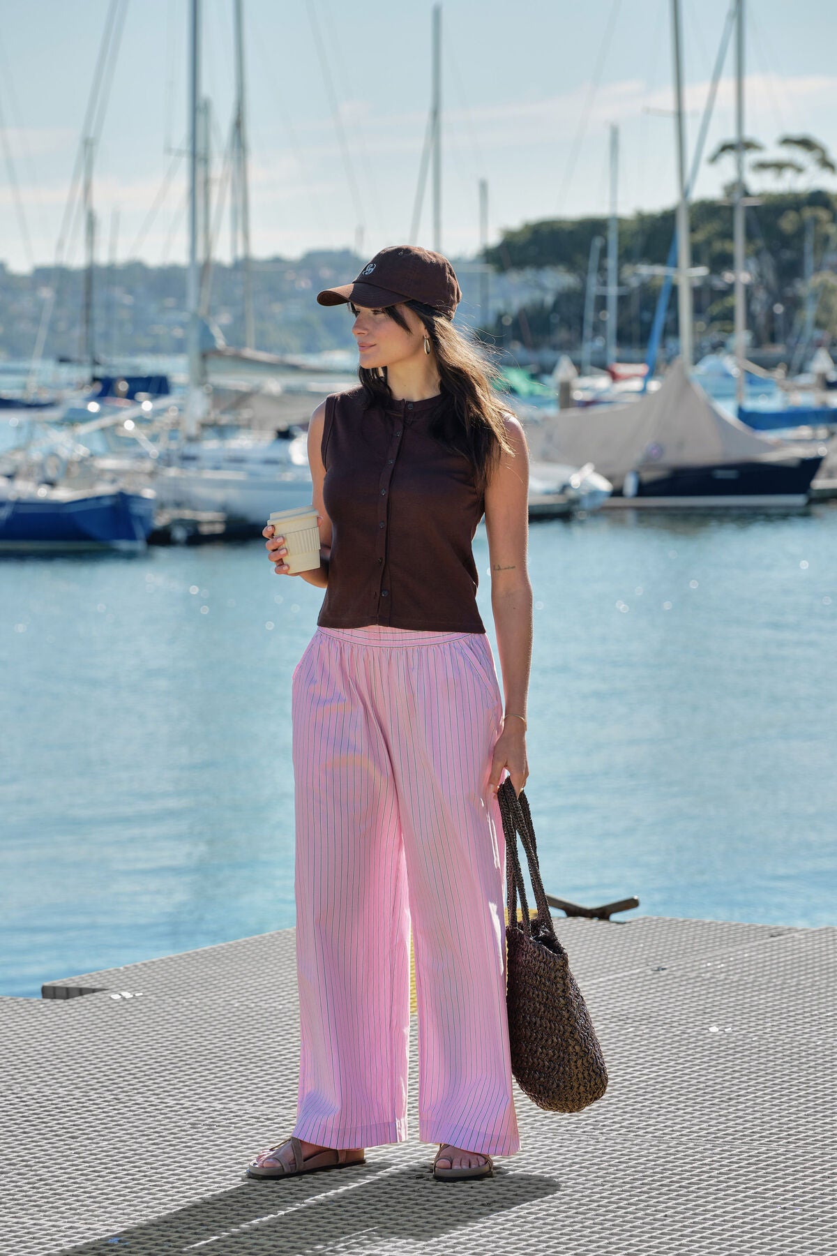 Ceres The Lounge Pant Hibiscus Pink