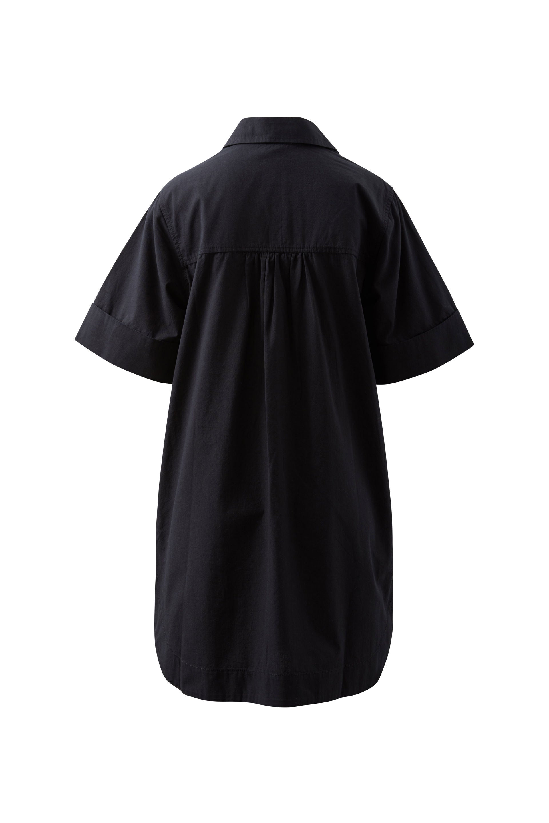 Ceres Sara Mini Shirt Dress Black