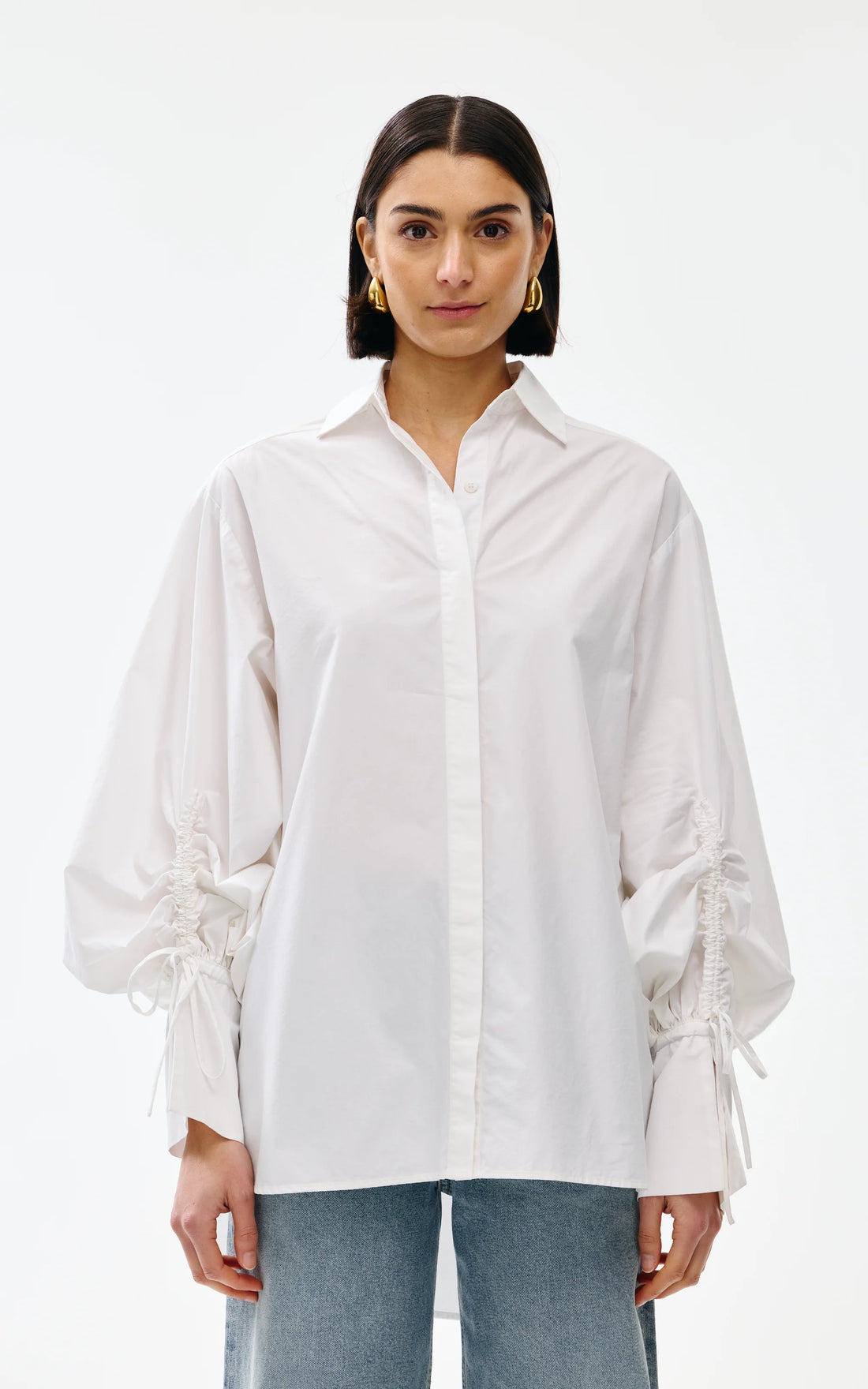 Kinney The Label Ashton Shirt Ivory