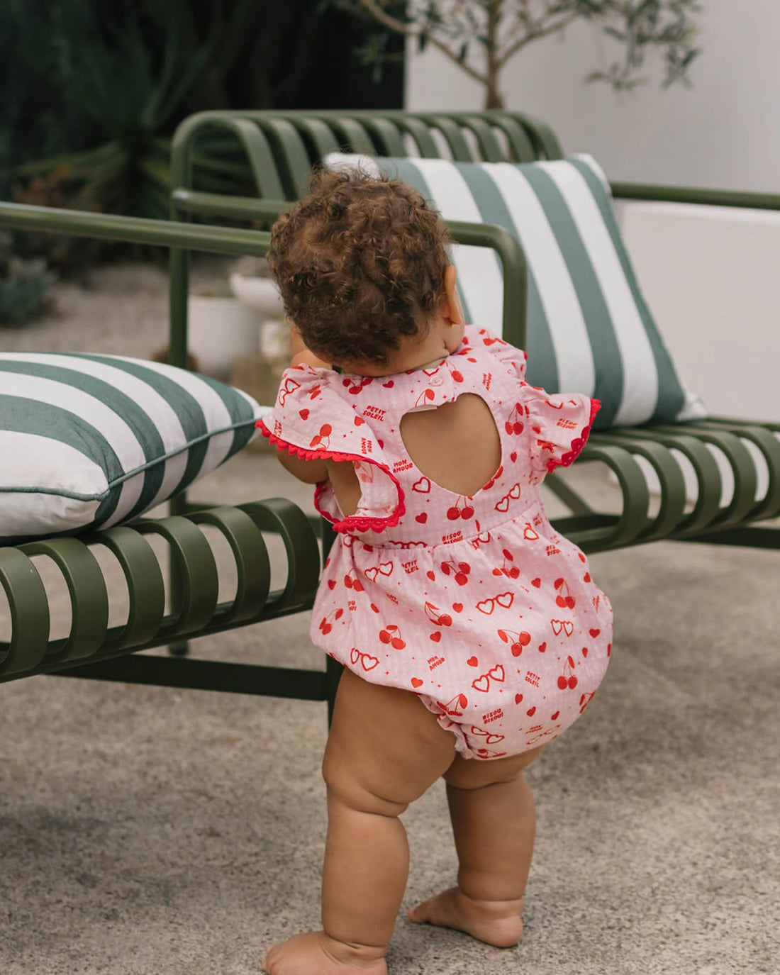 Walnut Mon Cheri Romper