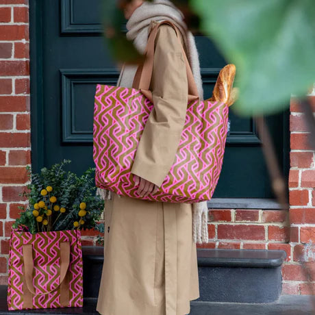 Kollab Shopper Tote Rosewood