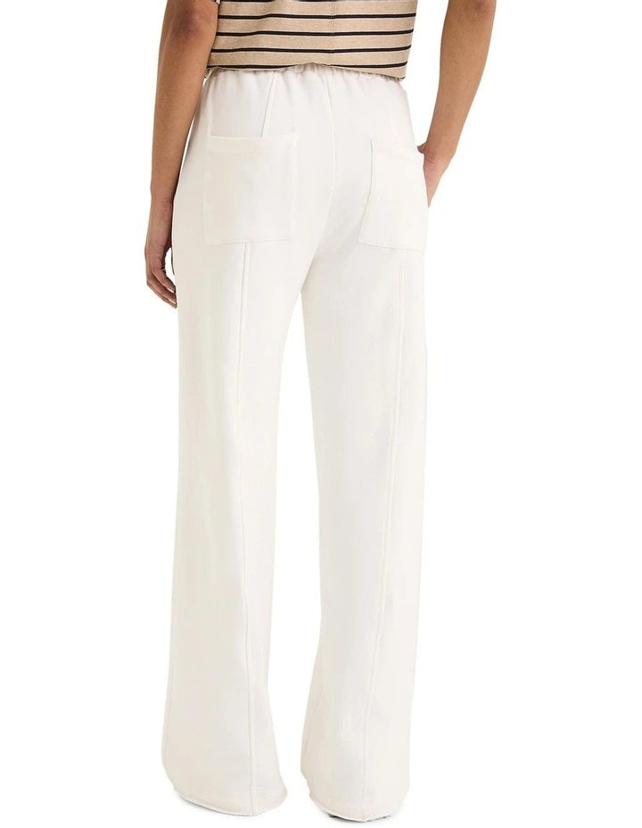 Yarra Trail Granite Sweatpant Ecru