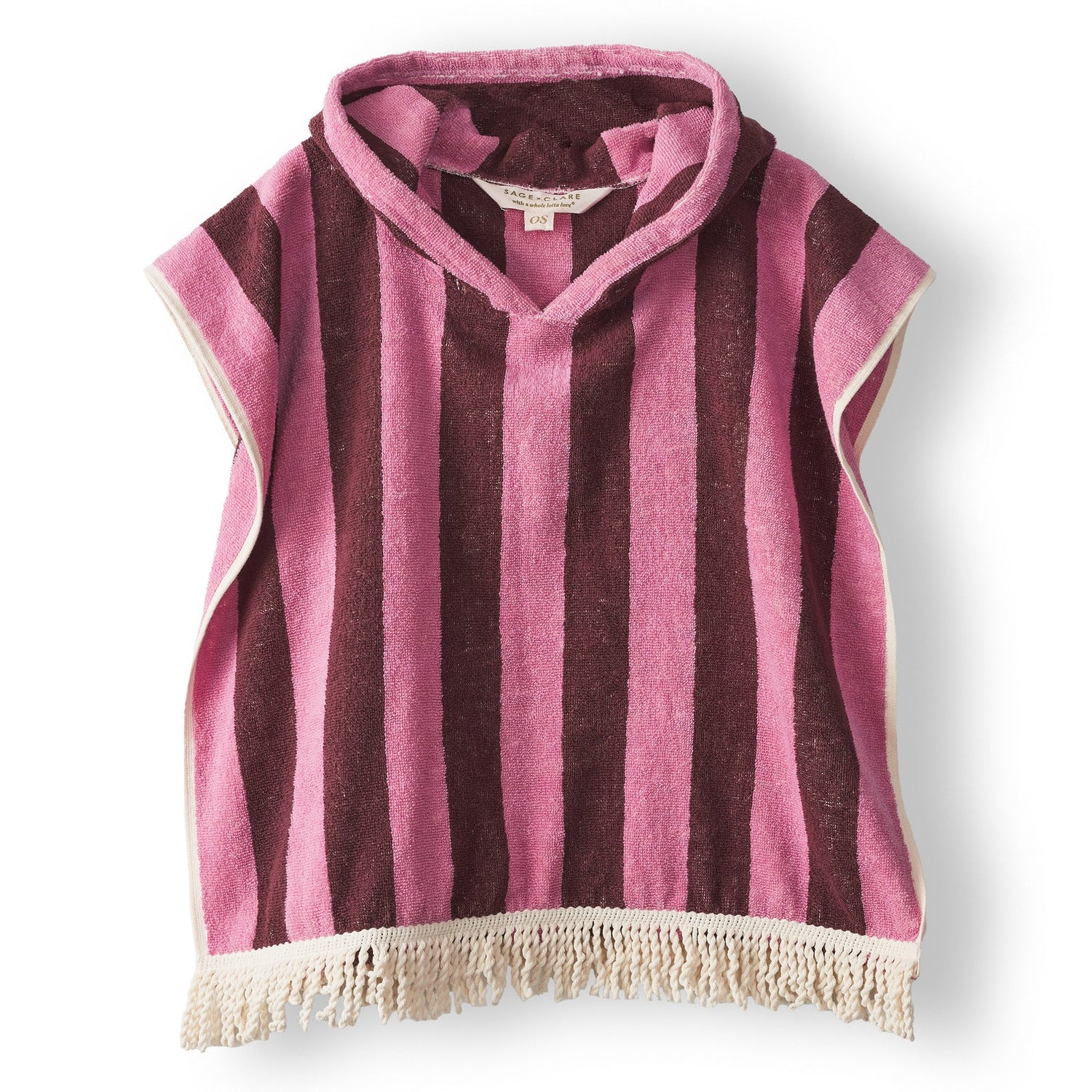 Sage X Clare Jarita Hooded Towel Rosewater