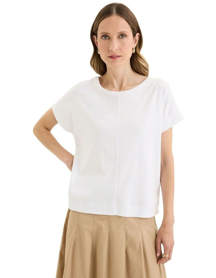 Yarra Trail Solitude Tee White