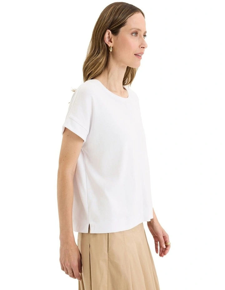 Yarra Trail Solitude Tee White