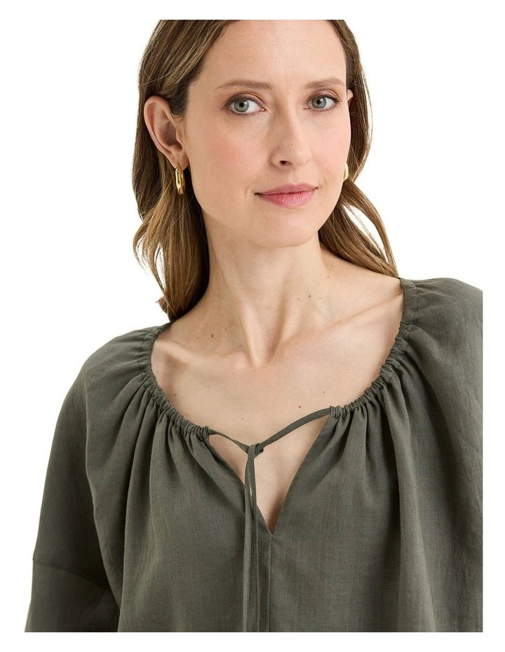 Yarra Trail Bohdi Top Nori