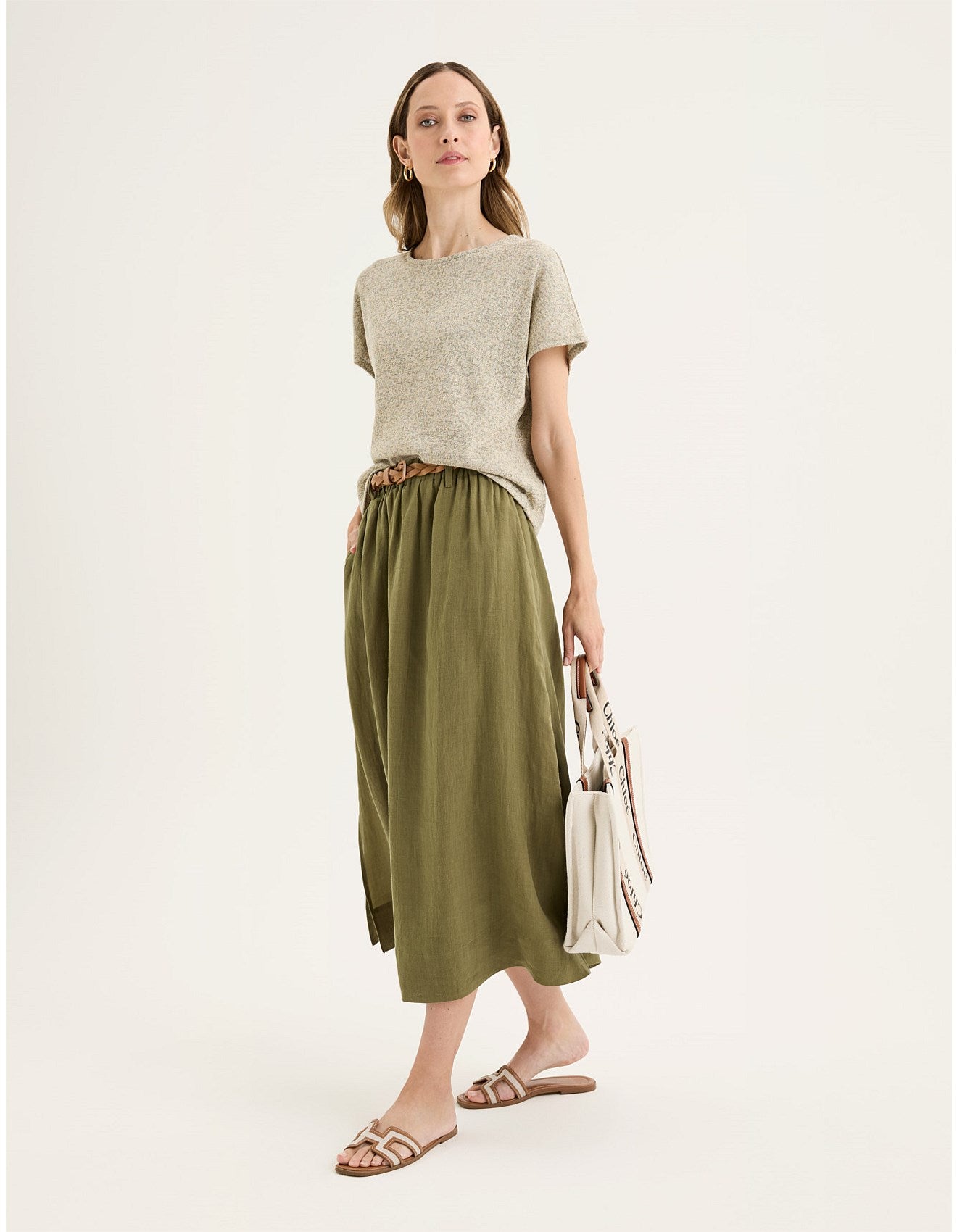 Yarra Trail Mateus Skirt Hunter