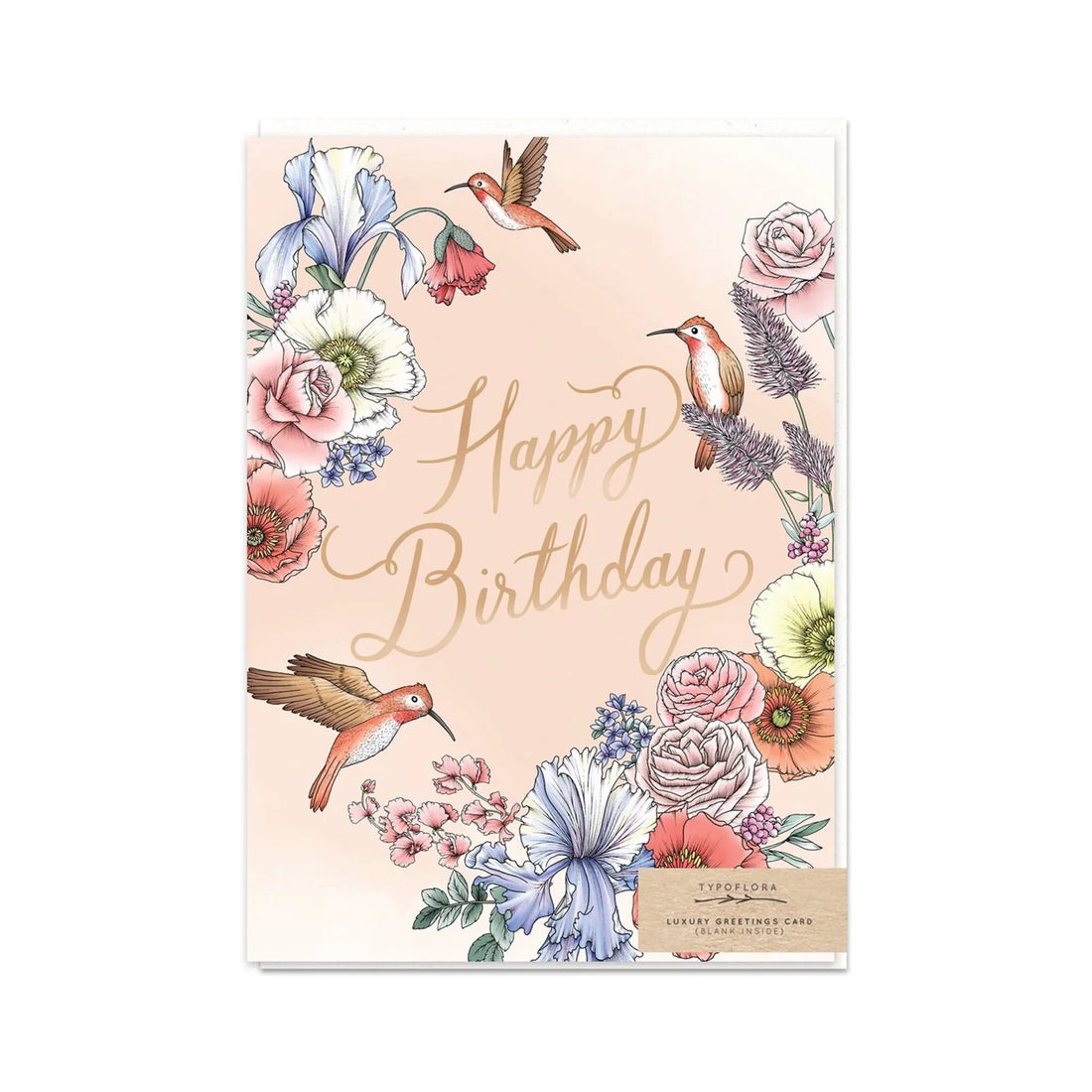 Hummingbird Birthday Card