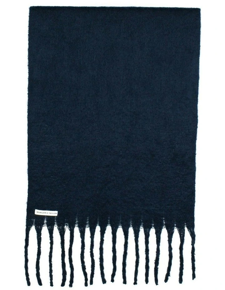 Morgan & Taylor Ella Woven Scarf Navy