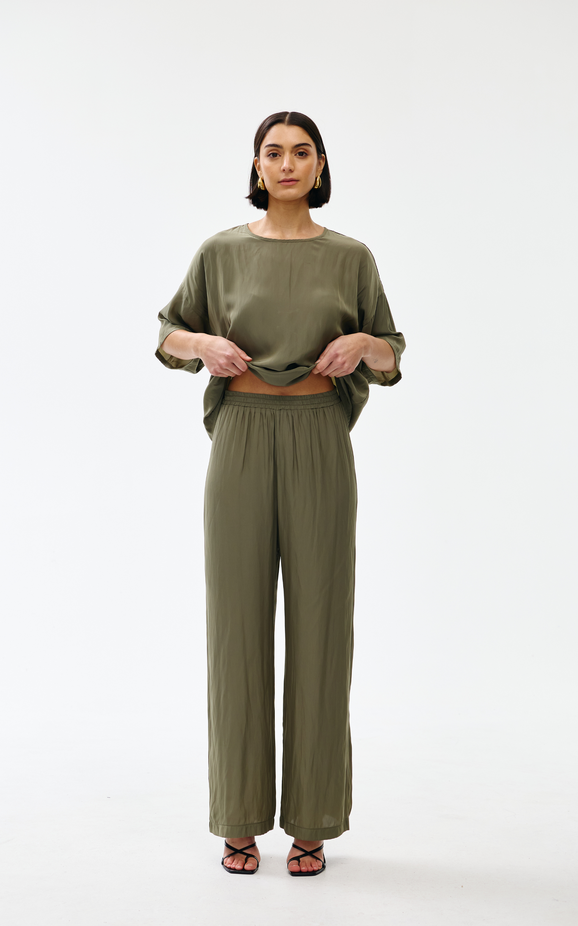 Kinney The Label Varley Pants Olive