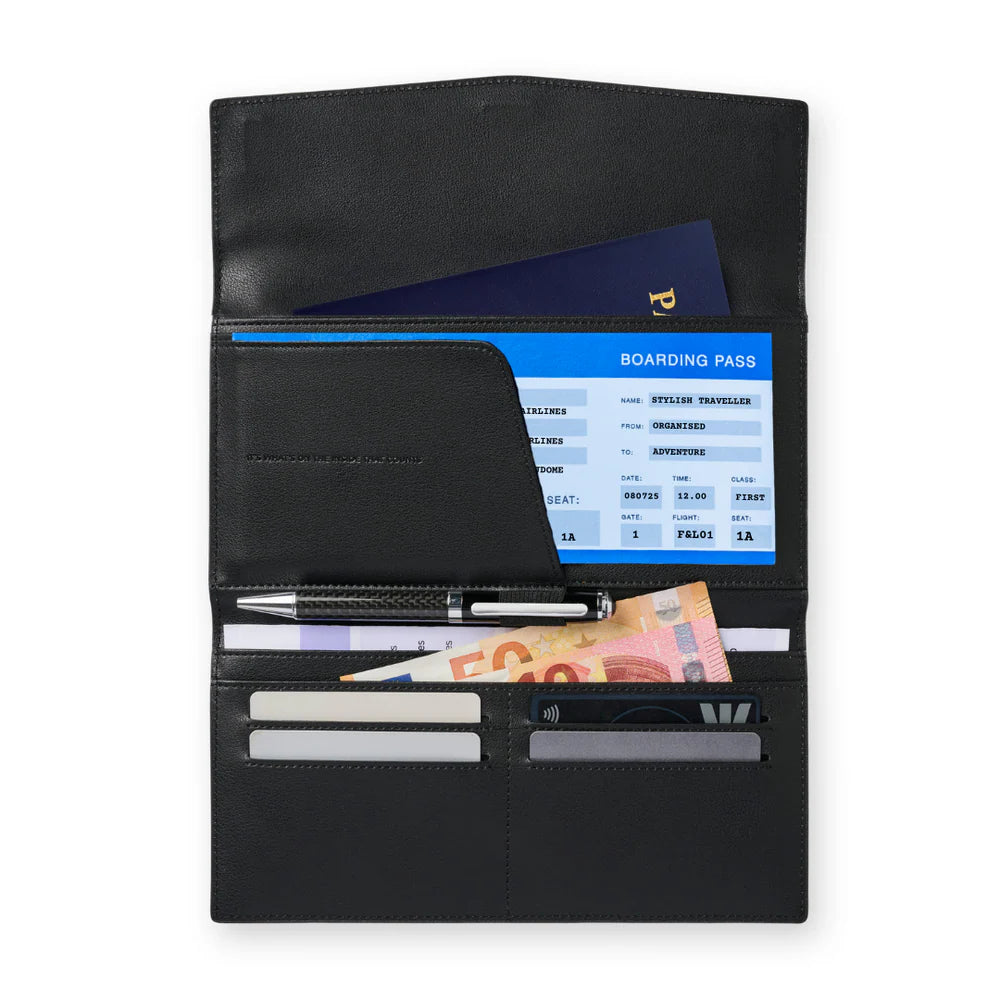 Fox And Leo the Traveller Black