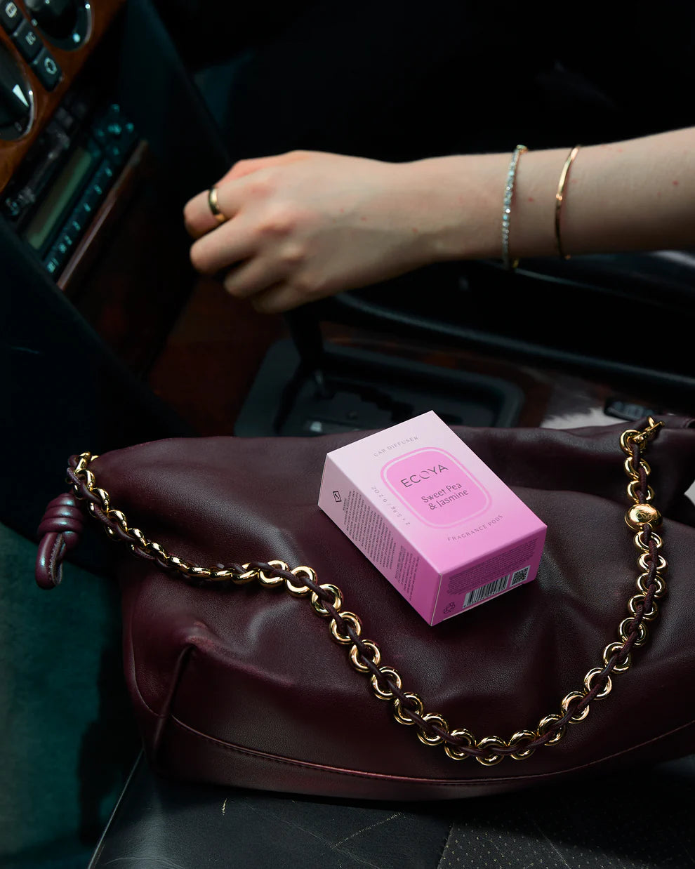 Ecoya Car Diffuser Fragrance Pod Sweet Pea & Jasmine