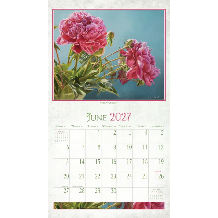 Pine Ridge Beauty in Bloom 2027 Lang Calendar