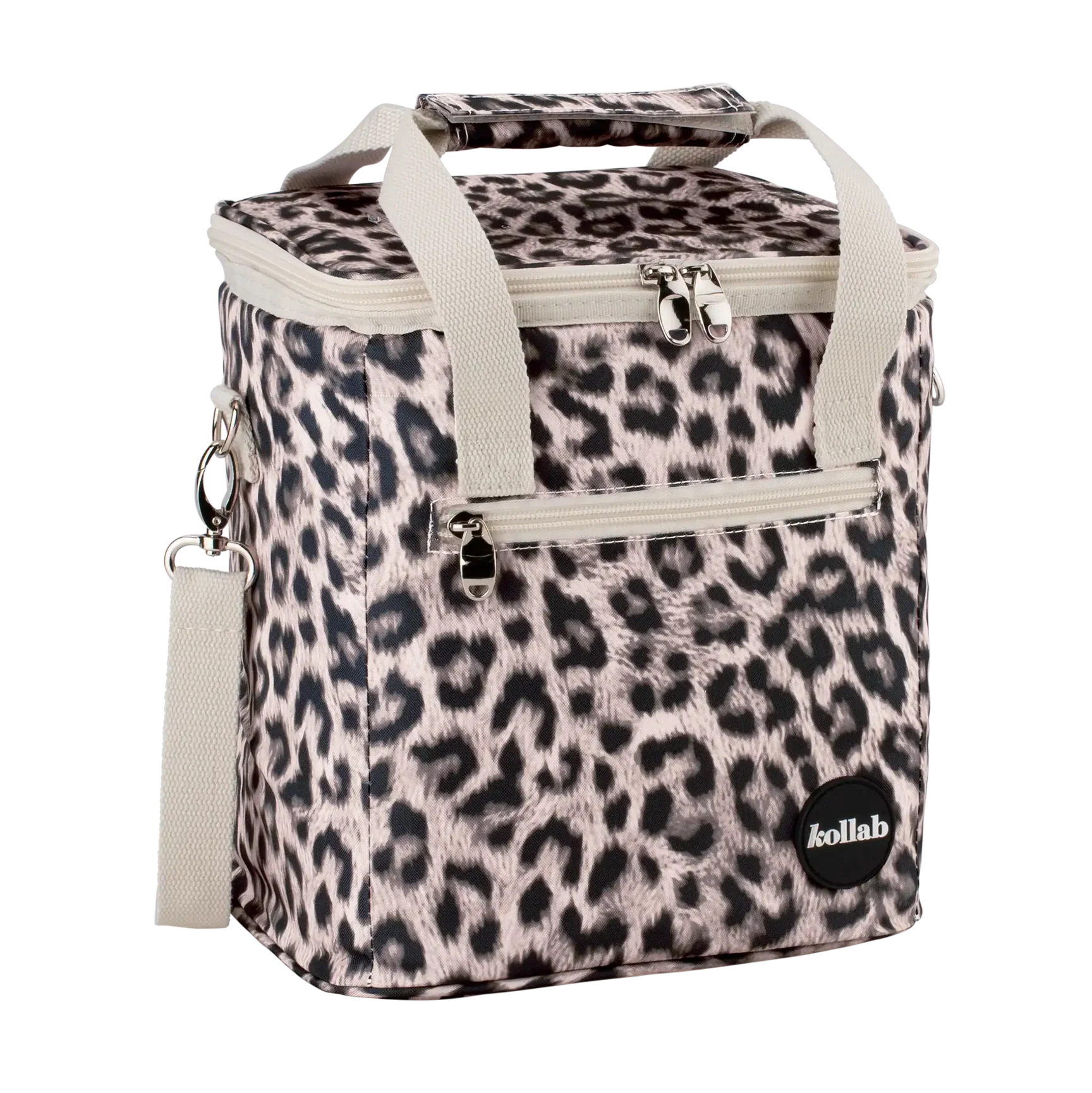 Kollab Mini Cooler Leopard