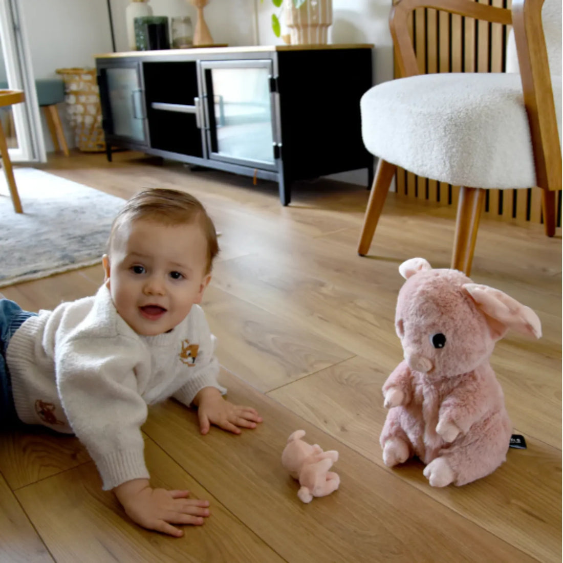 Les Ptipotos Barbekiou The Pig, Mum and Baby