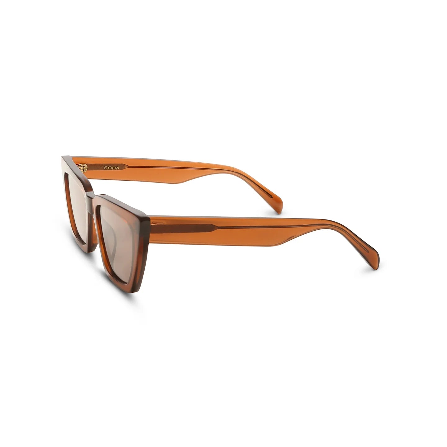Soda Shades Hailey Doja w/ Brown Lenses