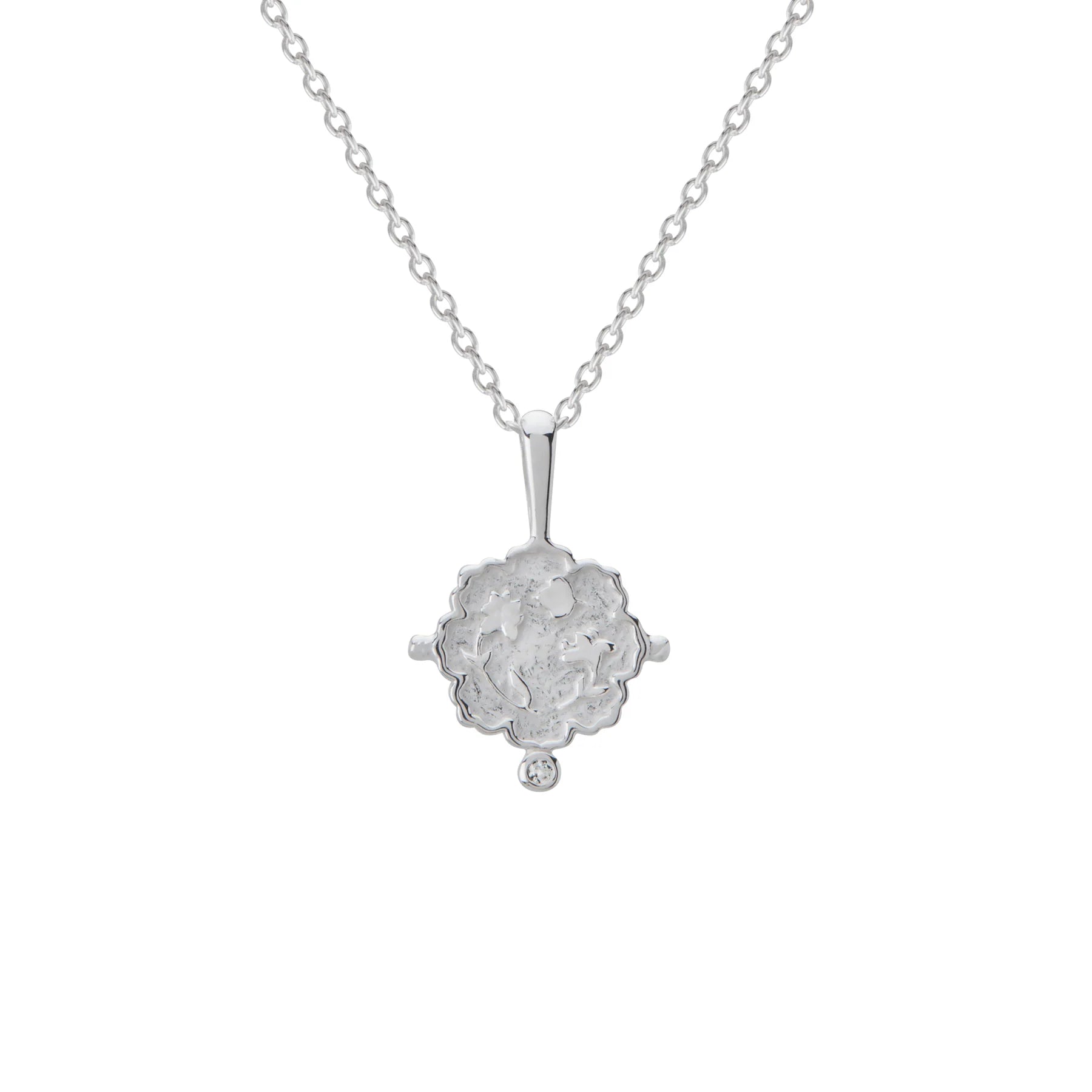 Murkani Loved Always Pendant Neck Lace Small Sterling Silver