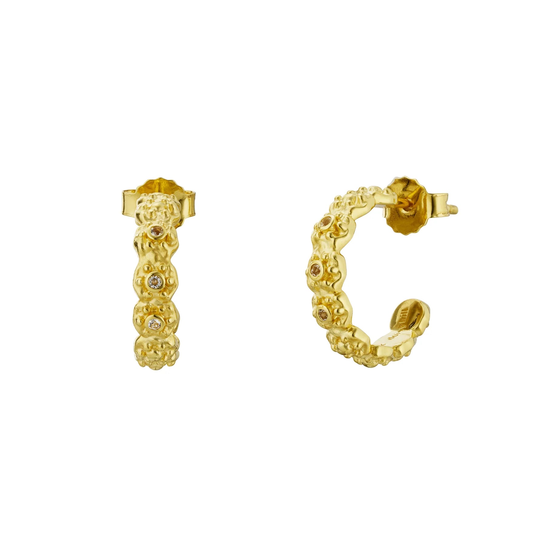 Murkani Night Sky Hoops 18KT Gold Plated