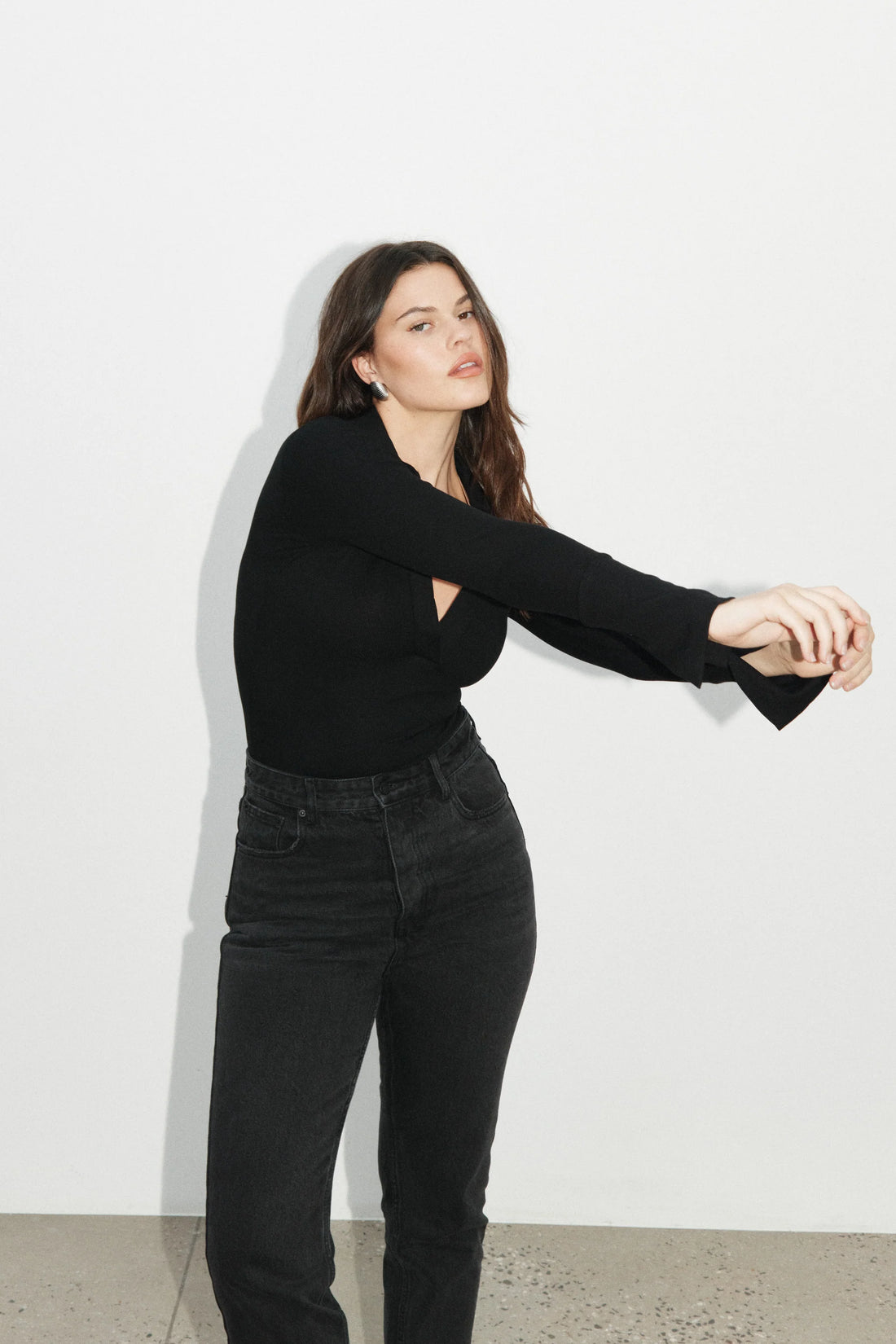 Bayse Celine Bodysuit Black