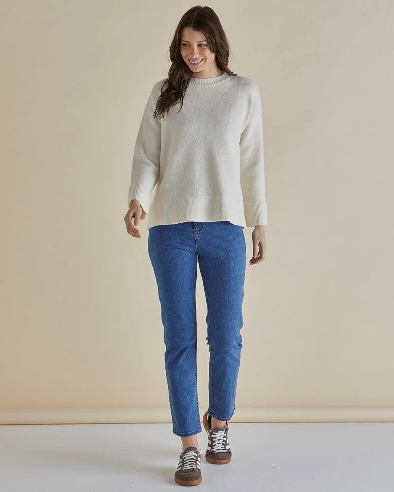 Edith Knit Jumper Cream