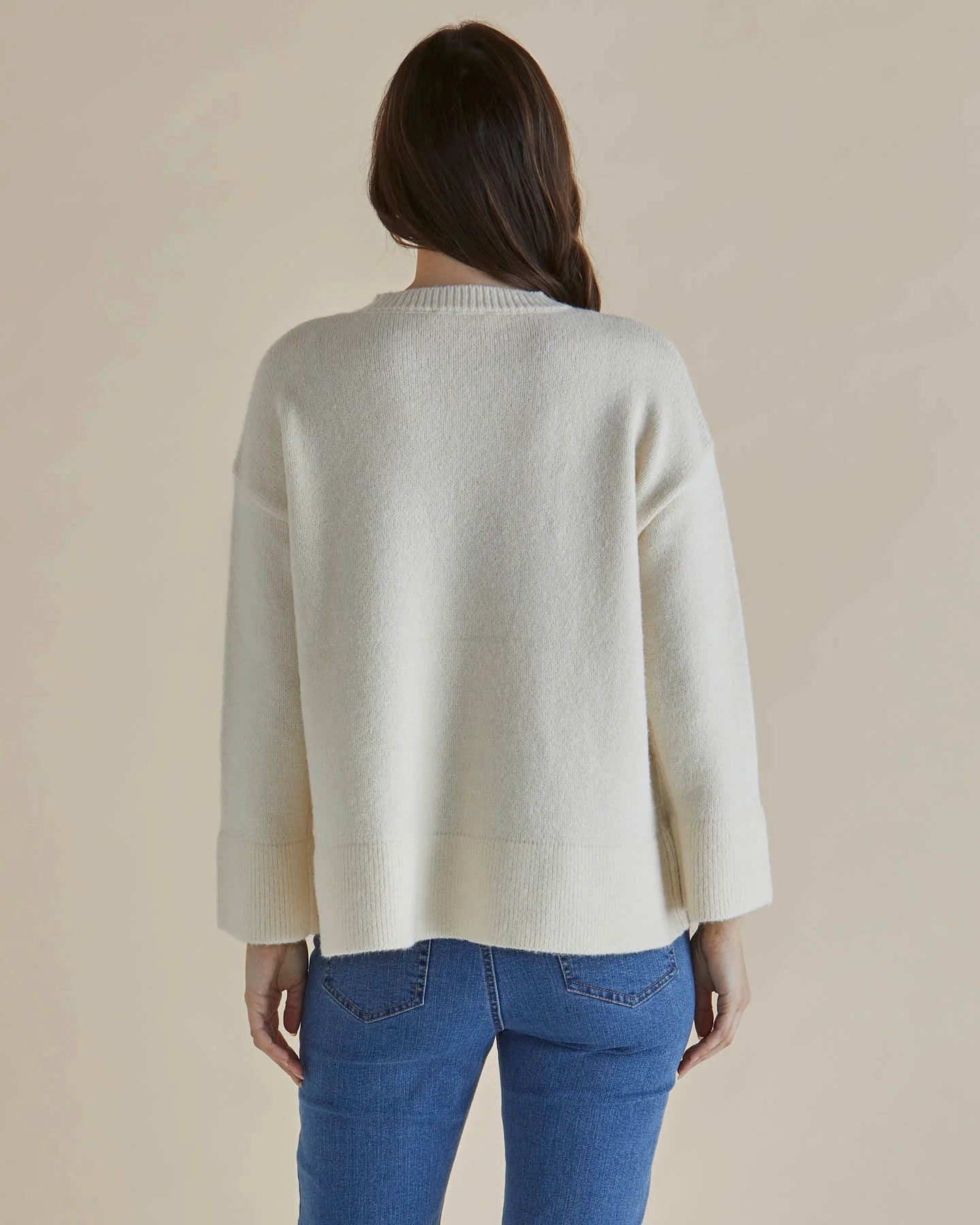 Edith Knit Jumper Cream
