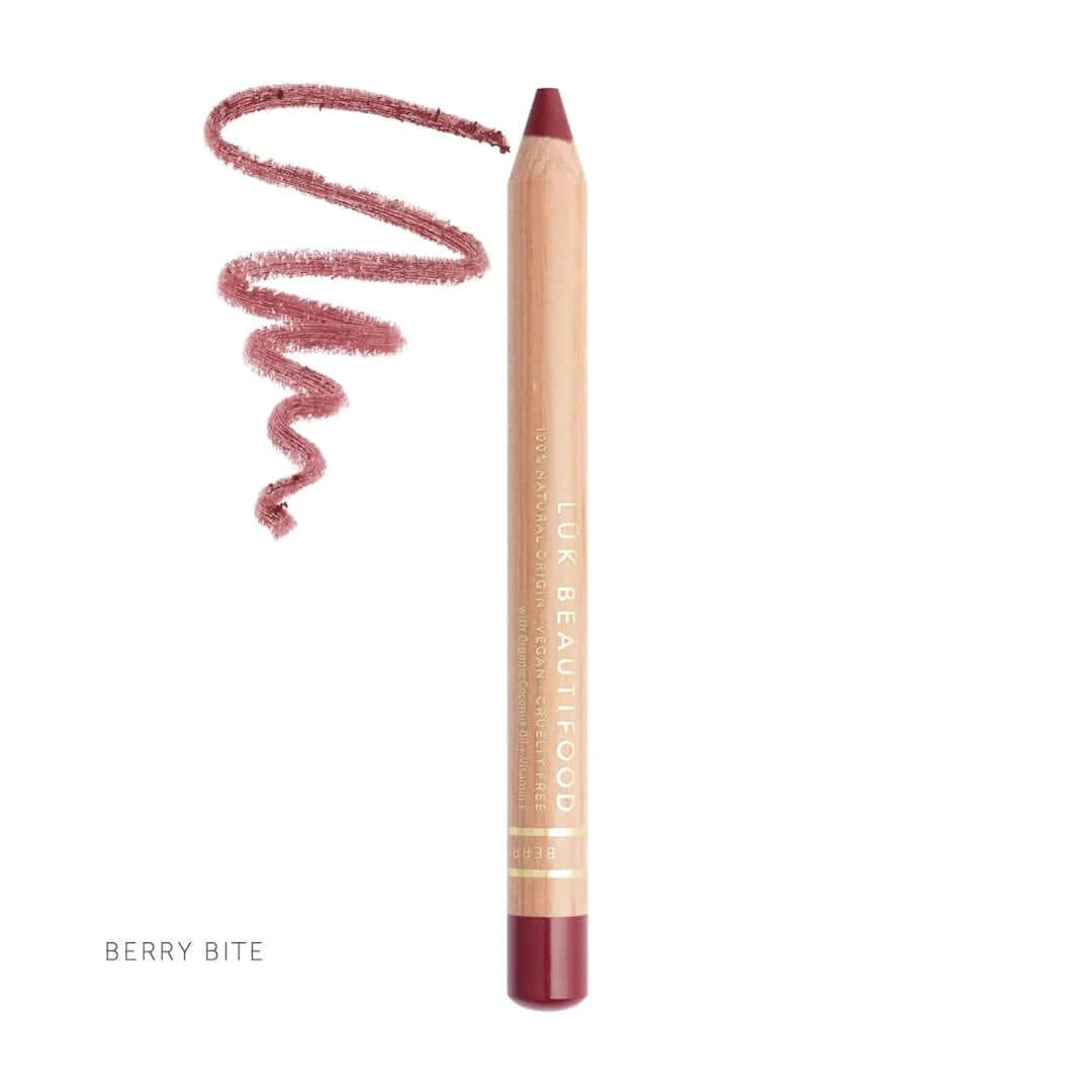 LUK Beautifood Lipstick Crayon Berry Blast