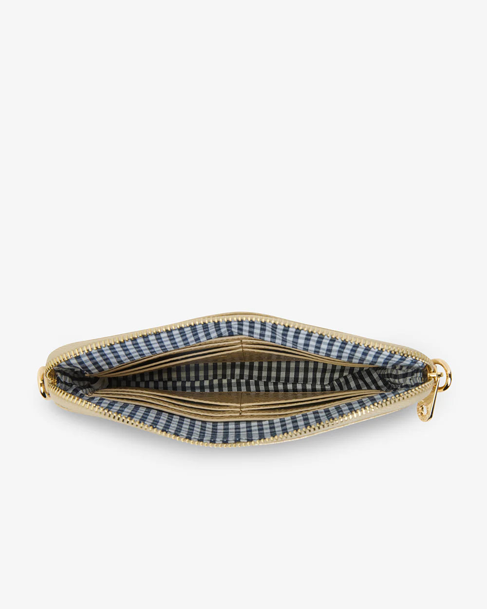 Elms & King Bowery Wallet Light Gold Crinkle