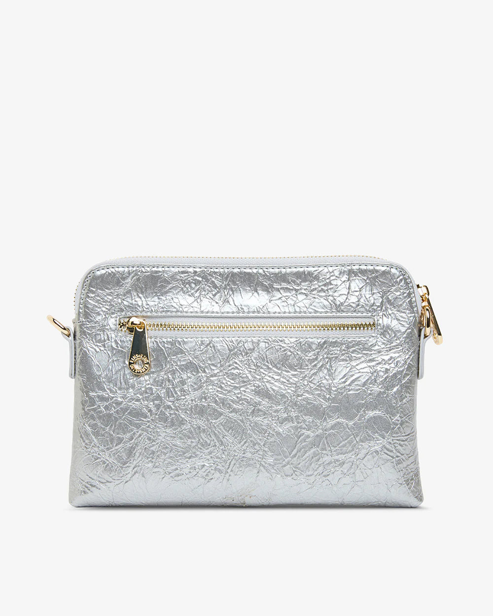 Elms & King Bowery Wallet Silver Crinkle