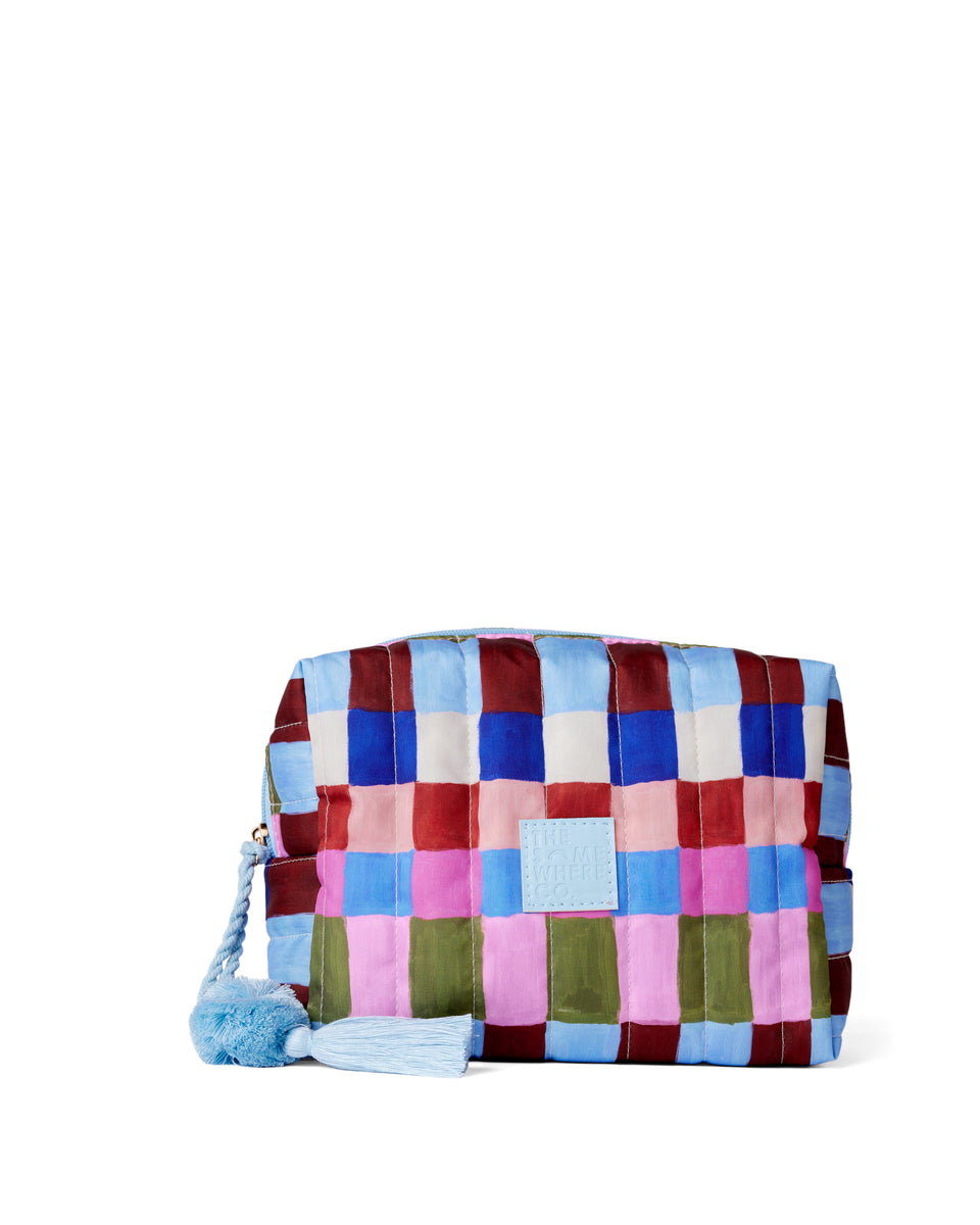 The Somewhere Co Hopscotch Cosmetic Case