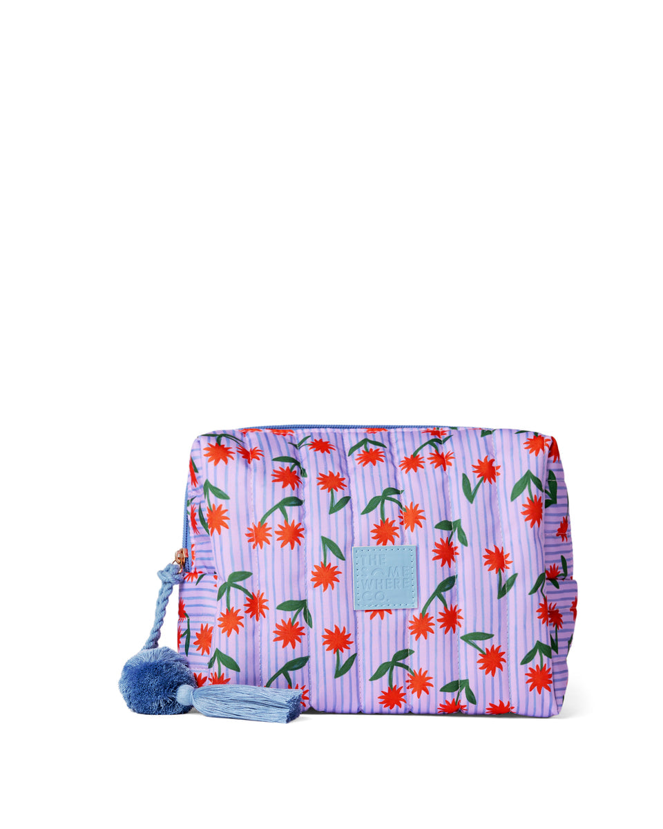 The Somewhere Co Sunburst Cosmetic Case