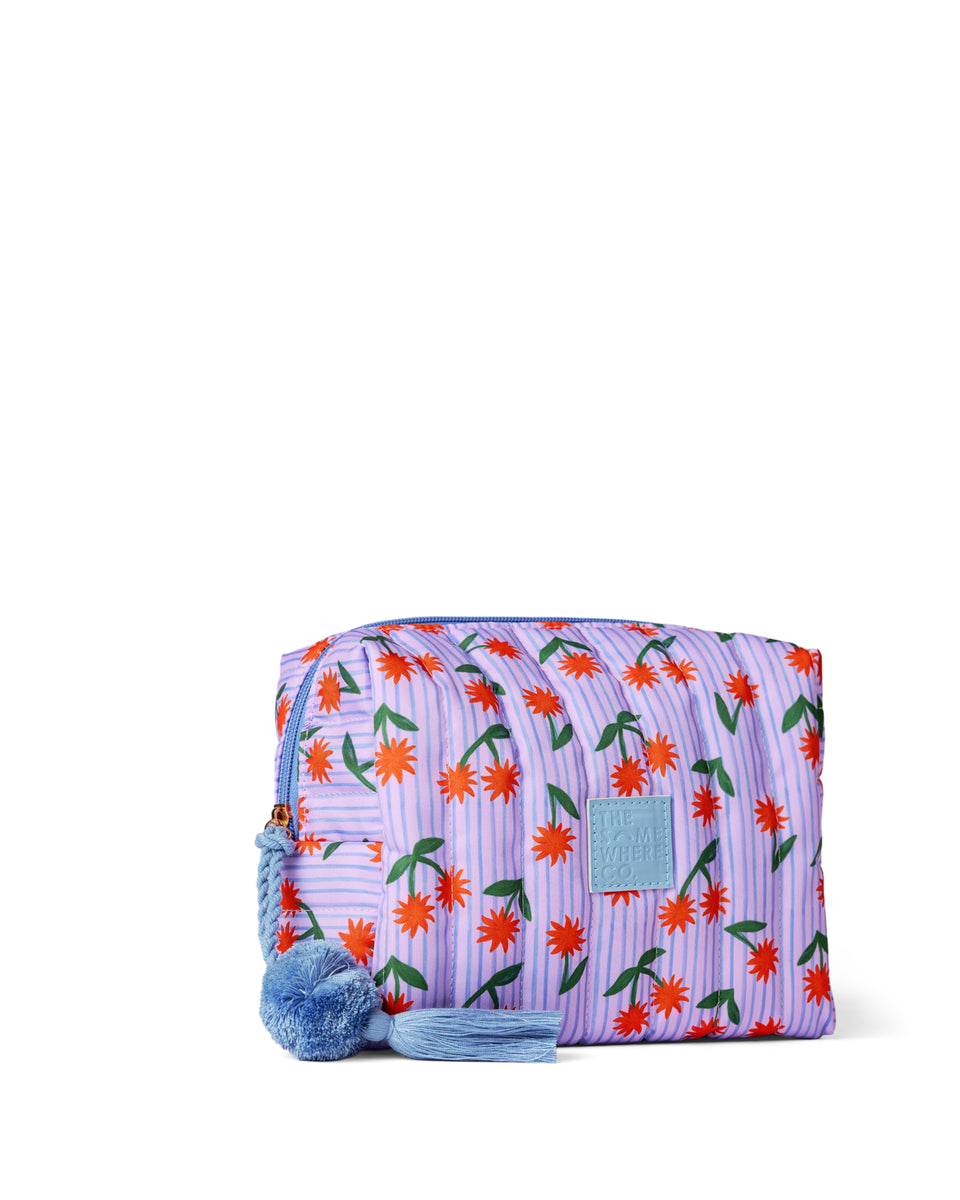 The Somewhere Co Sunburst Cosmetic Case