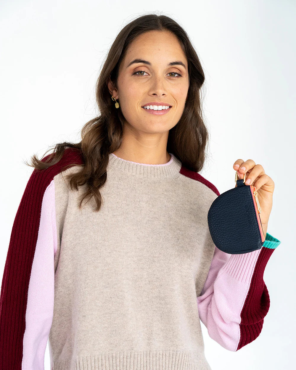 Elms & King Camden Coin Purse Navy