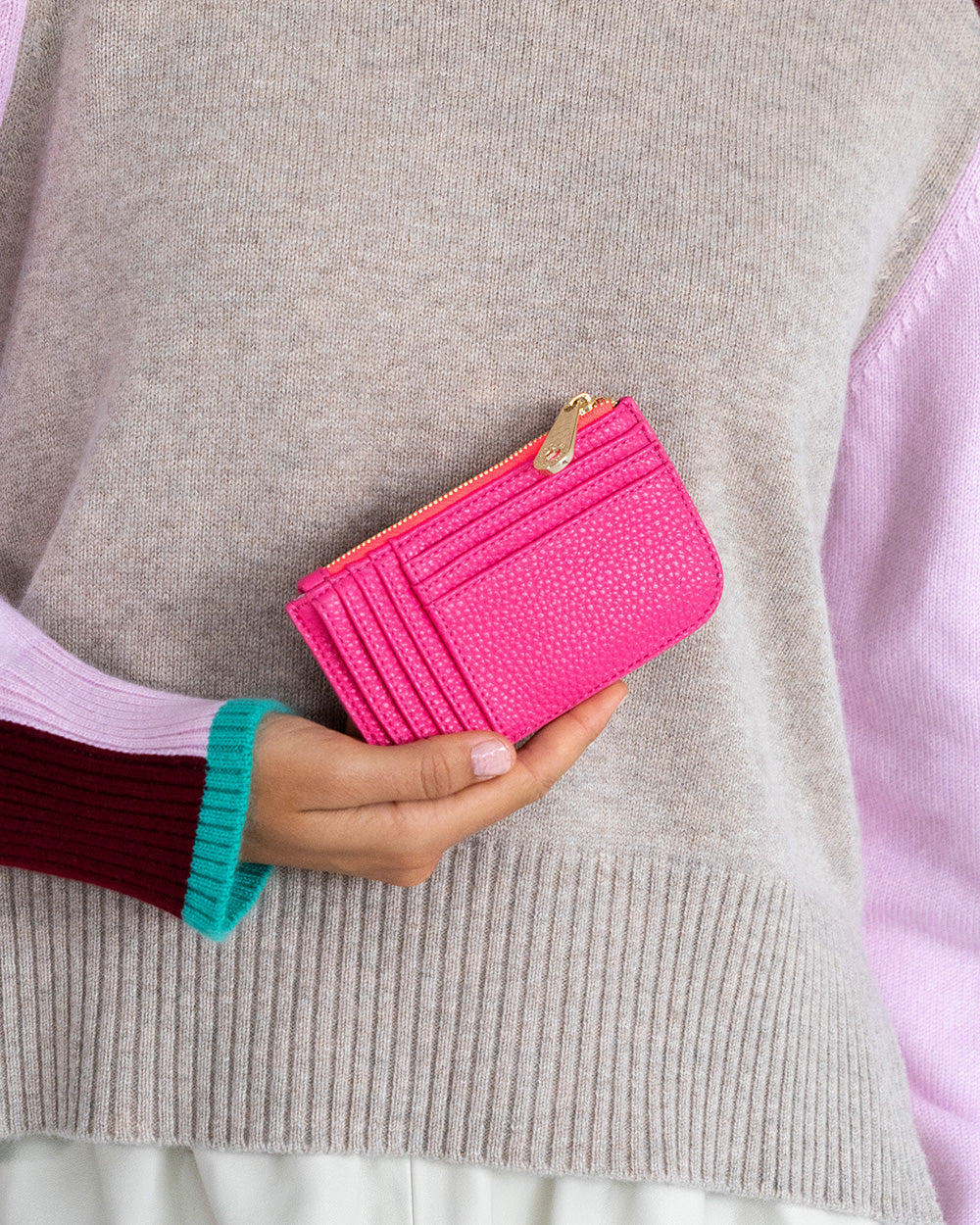 Elms & King Centro Wallet Fuchsia