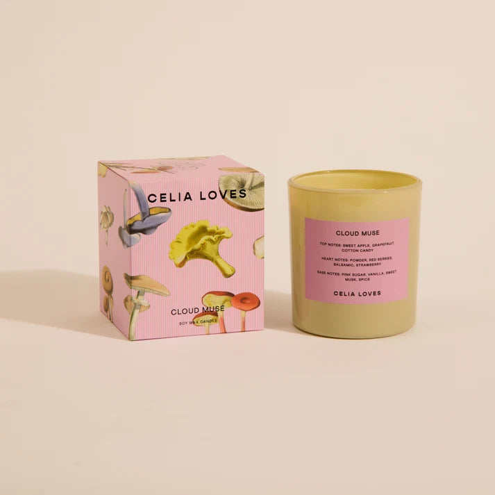 Celia Loves Candle Field Notes Cloud Muse