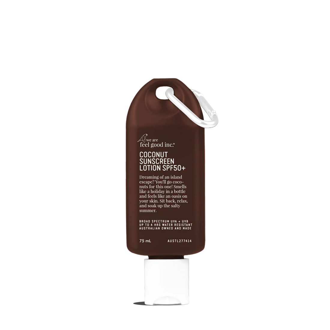 We Are Feel Good Inc. Coconut Sunscreen Lotion SPF50+ 75ml