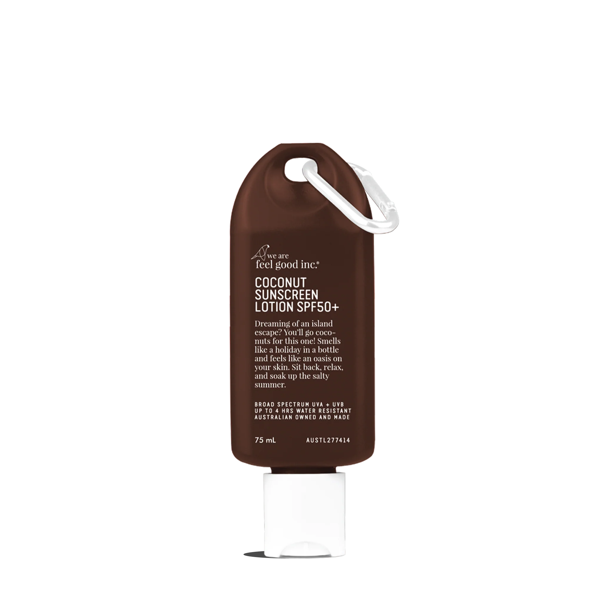 We Are Feel Good Inc. Coconut Sunscreen Lotion SPF50+ 75ml