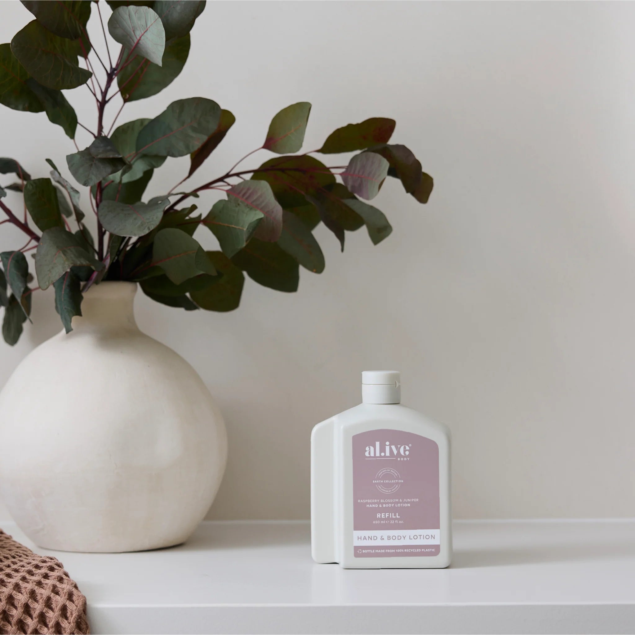 AL.IVE Body 650mL Lotion Refill Raspberry Blossom & Juniper