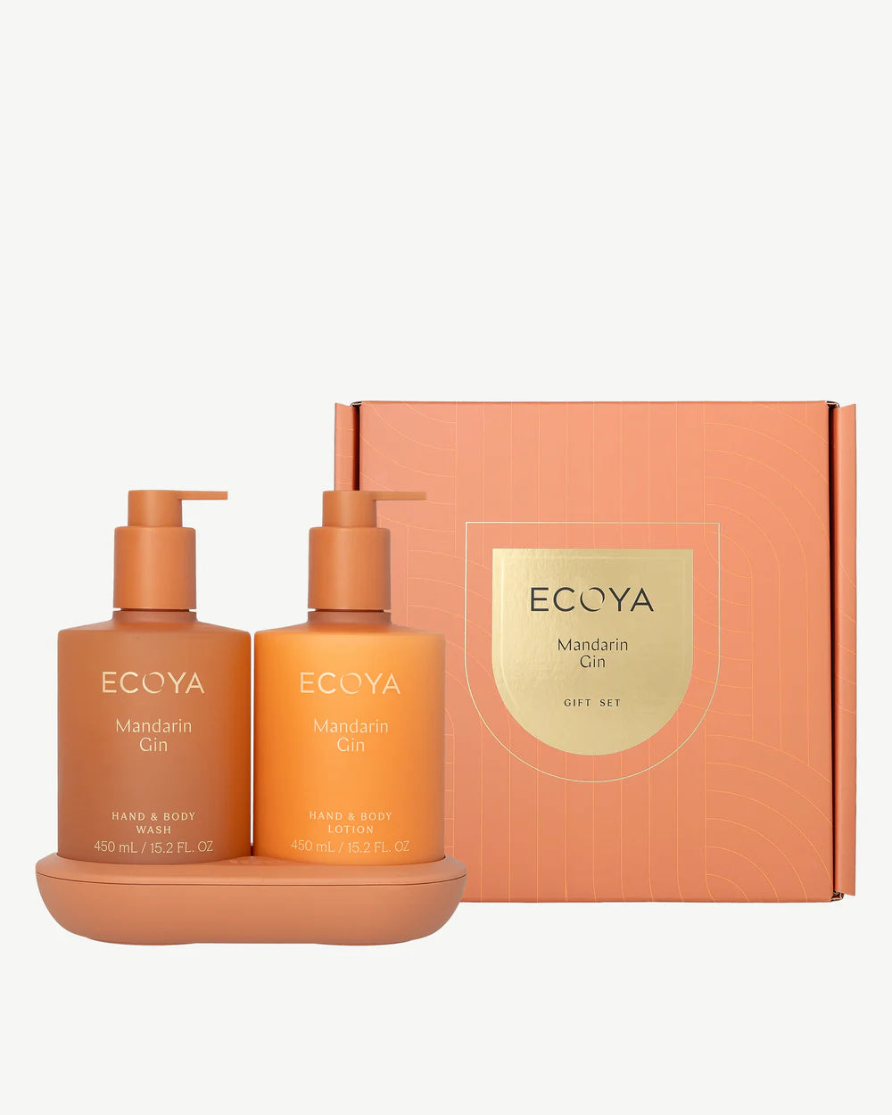 Ecoya Mandarin Gin Gift Set The Bathroom Edit