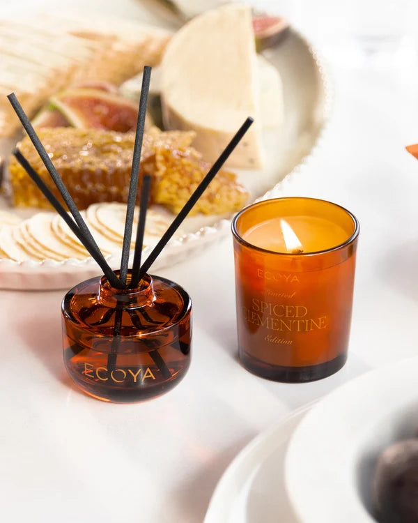 Ecoya Spiced Clementine Mini Reed Diffuser - 50ml