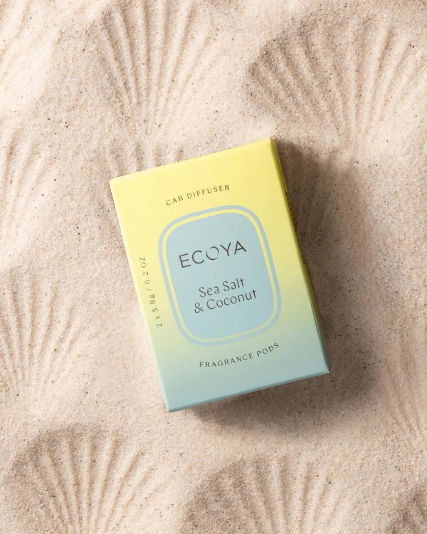 Ecoya Car Diffuser Fragrance Pod Sea Salt & Coconut