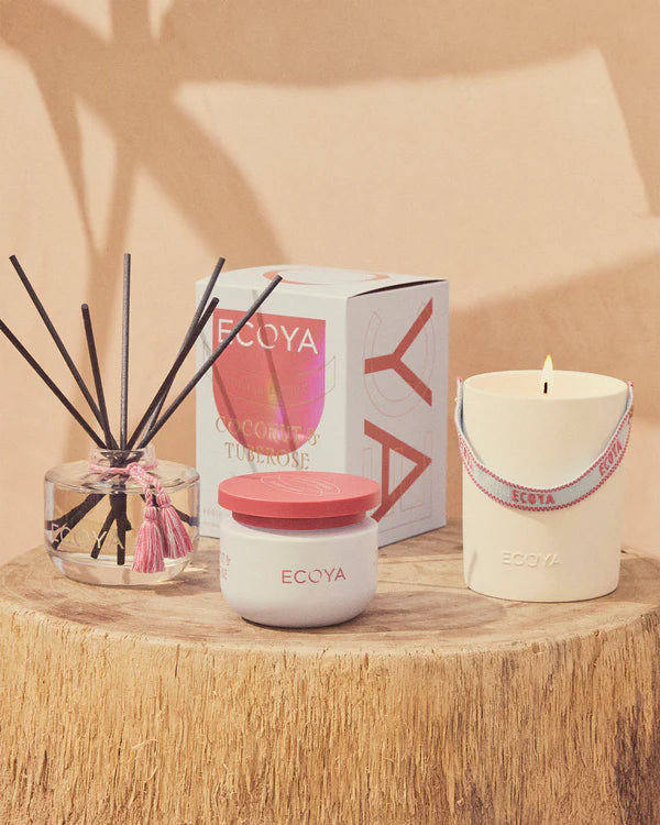 Ecoya High Summer: Coconut & Tuberose Reed Diffuser