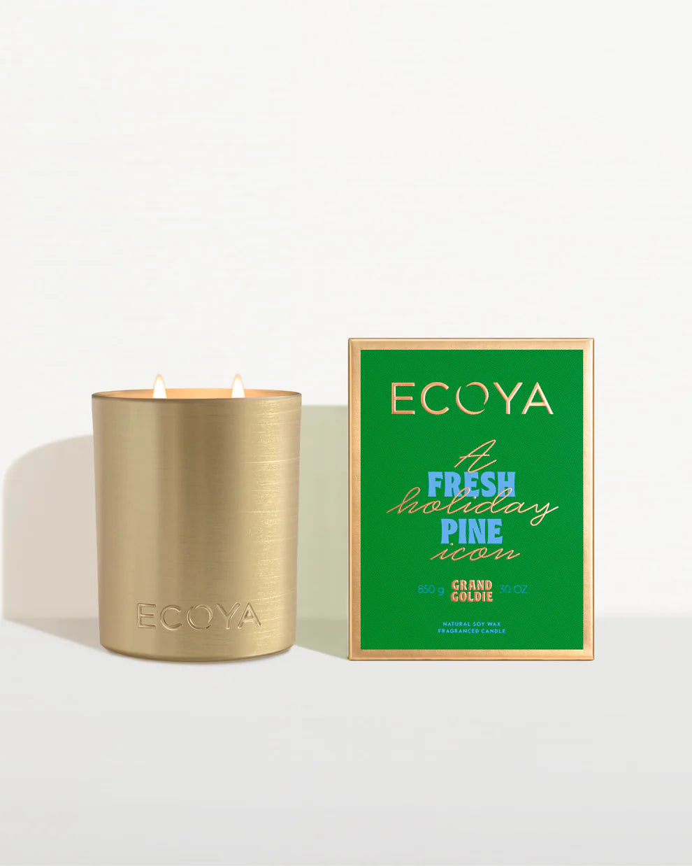 Ecoya Fresh Pine Grand Goldie Holiday Collection