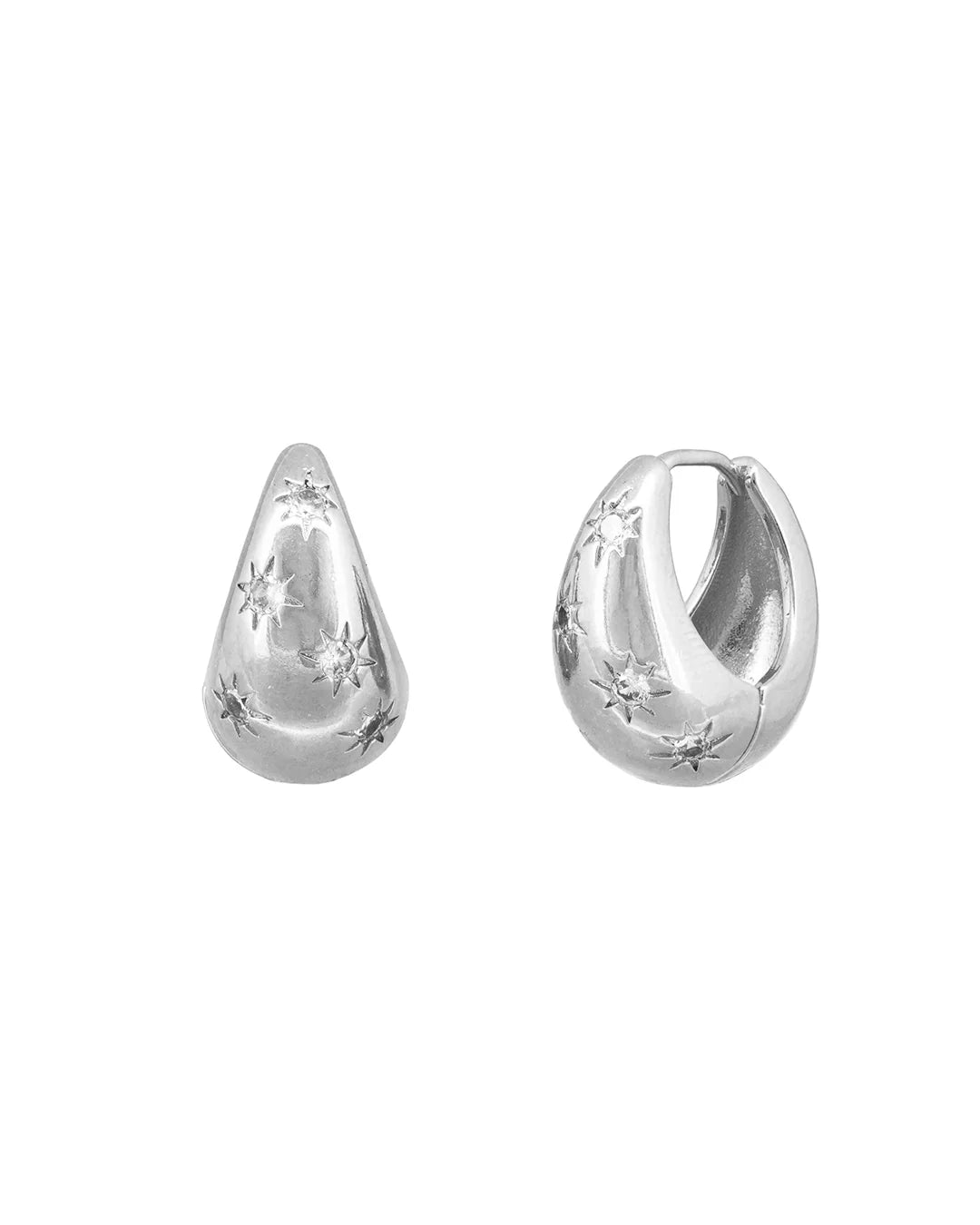 Roberta Earrings Silver