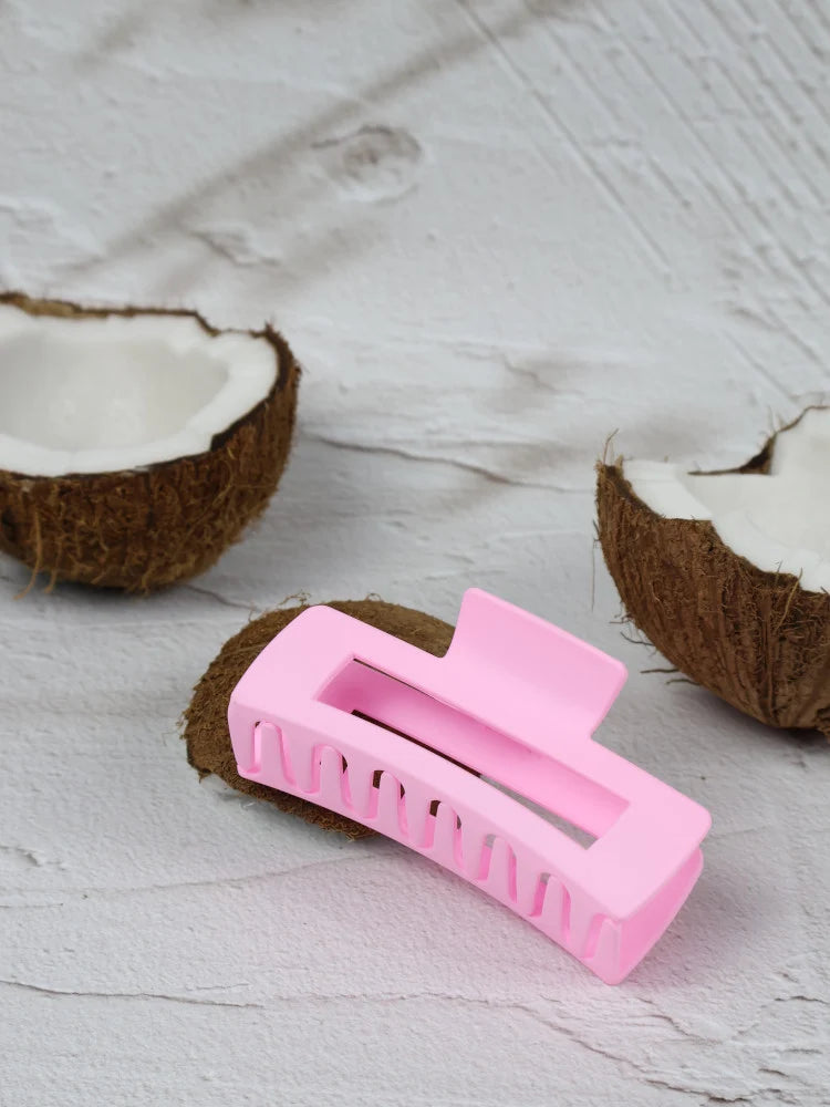 Nakoa Medium Elongated Hair Claw Clip Fairy Floss